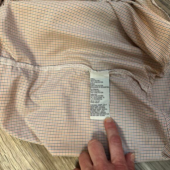 Stella & Dot Waverly Petite Crossbody Fresh Orange Linen Clutch Vegan‎ Leather - Picture 6 of 8